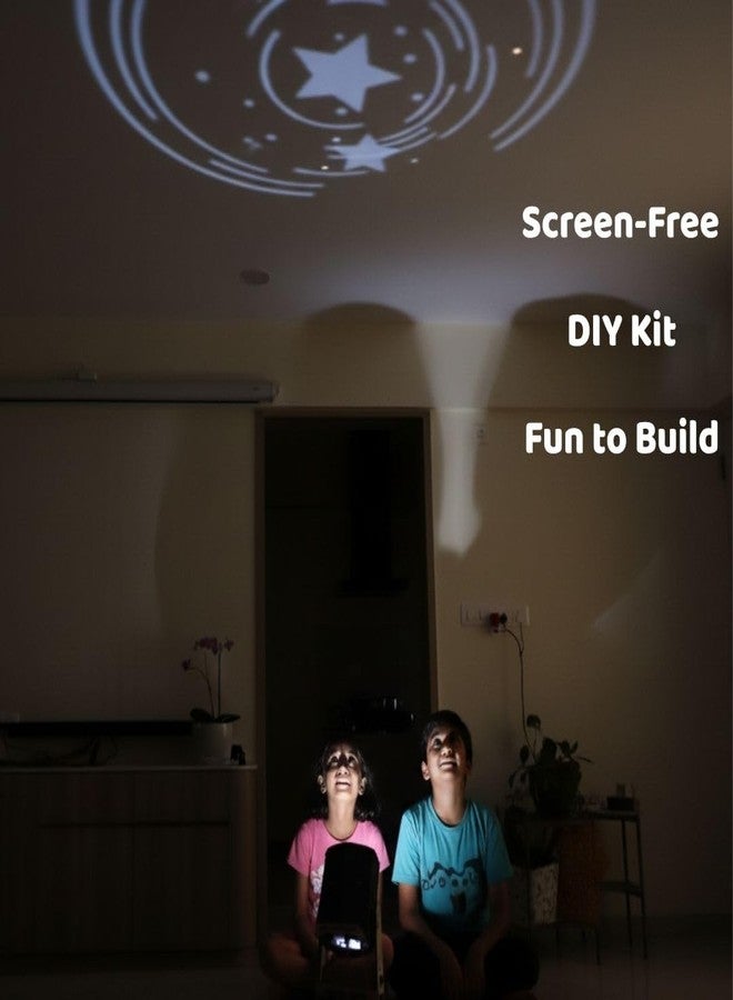 MakerVerse Projecto by MakerVerse | Projector Making Kit | Learn Science - Light, Shadow | Technology - Electronics | Engineering - Problem Solving | Math - Distance, Angles | Gift for Girls & Boys Ages 8 to 14 - Image 2